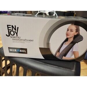 NIB Shiatsu Massager with Heat Mirakel